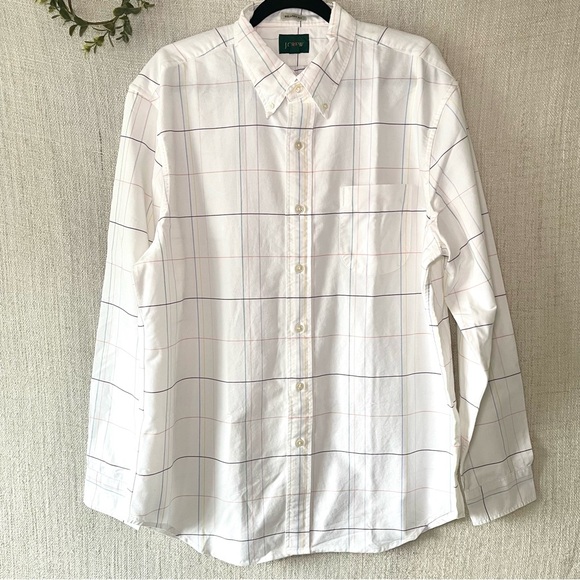 J. Crew Other - NWT Men’s J.Crew Relaxed Oxford Shirt Large